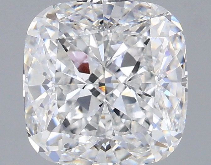 2.71ct Cushion D VVS2 Lab Created Diamond