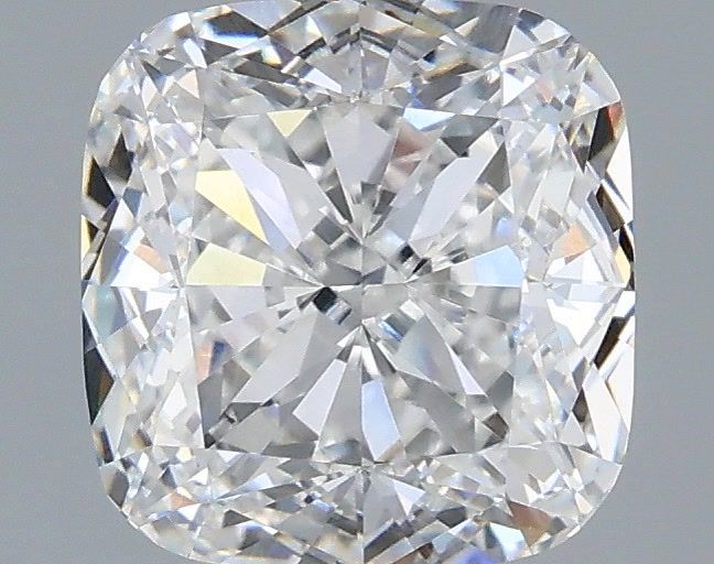 2.51ct Cushion E VVS2 Lab Created Diamond