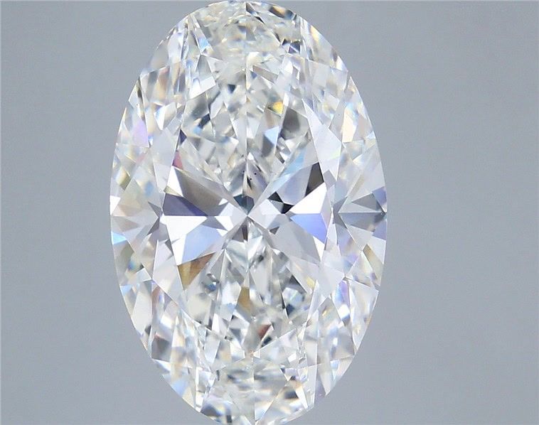 8.03ct Oval F VS1 Lab Created Diamond