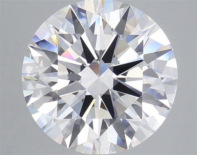 5.59ct Round F VS2 Lab Created Diamond