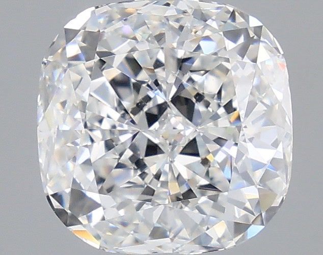 2.51ct Cushion D VVS2 Lab Created Diamond