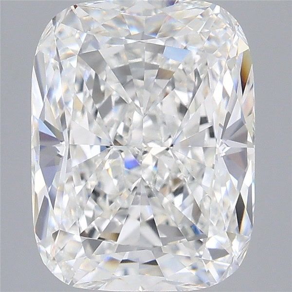 4.05ct Cushion E VVS2 Lab Created Diamond