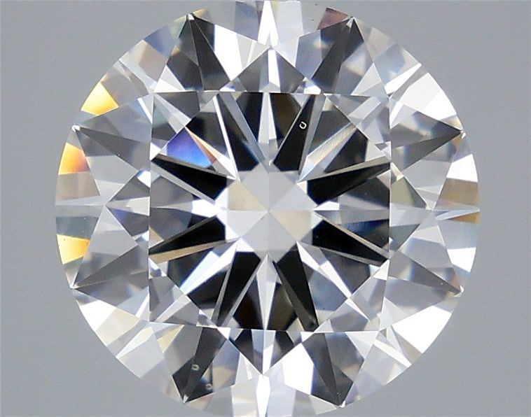 6ct Round F VS1 Lab Created Diamond