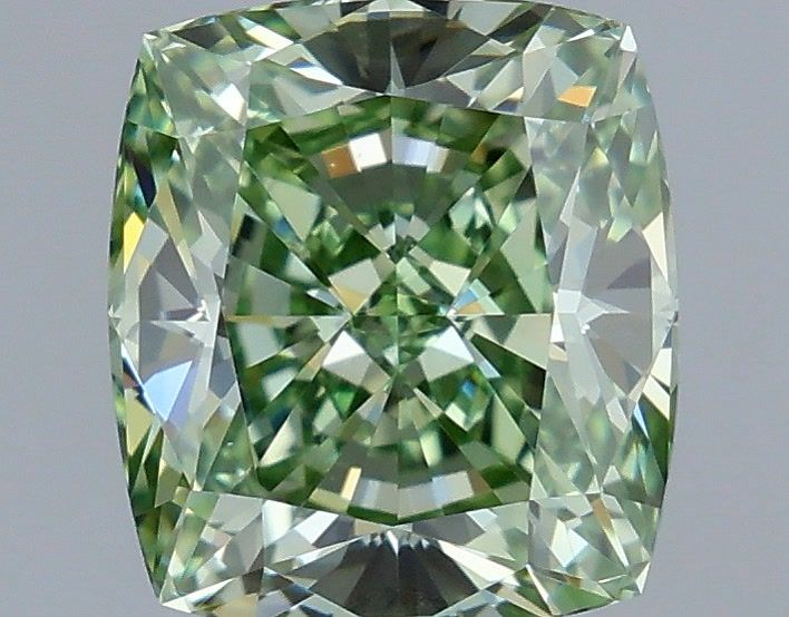 1.08ct Cushion FANCY VVS2 Lab Created Diamond