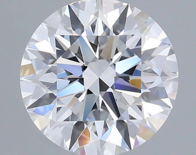 1.55ct Round D FL Lab Created Diamond