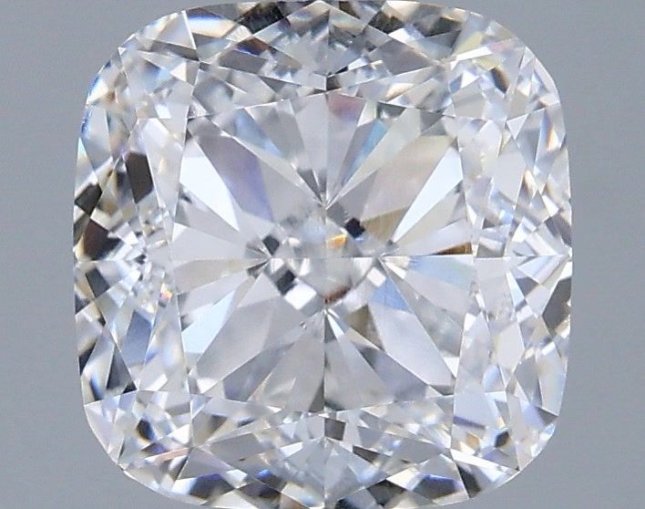 3.09ct Cushion D VVS2 Lab Created Diamond