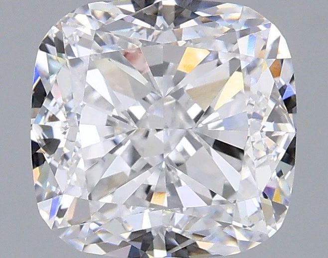 2.72ct Cushion D VVS2 Lab Created Diamond