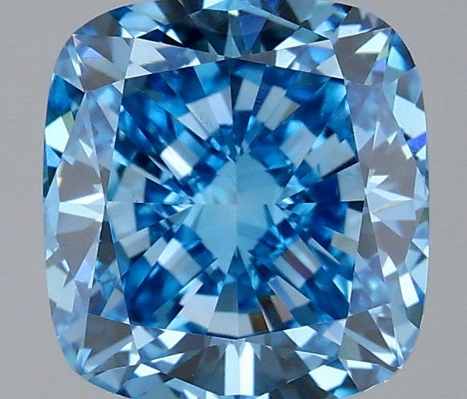 3ct Cushion VS1 Lab Created Diamond