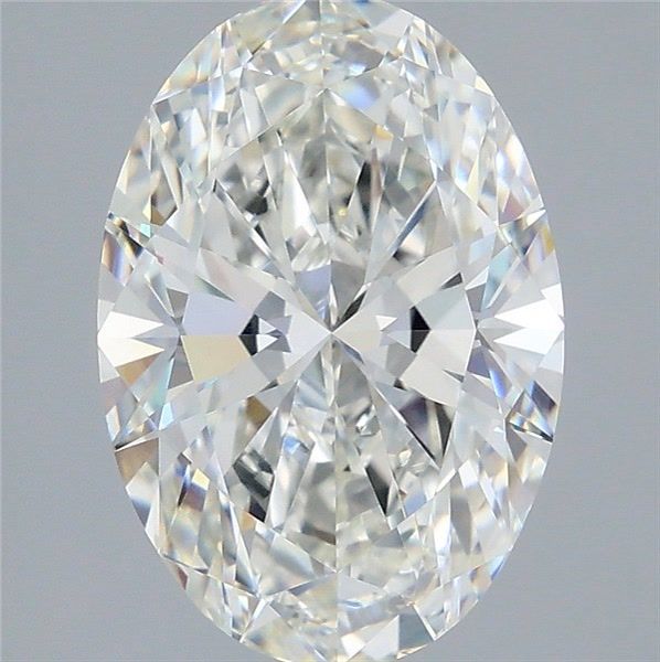 4.03ct Oval G VVS2 Lab Created Diamond