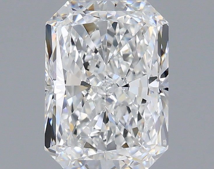 2.06ct Radiant D VVS1 Lab Created Diamond