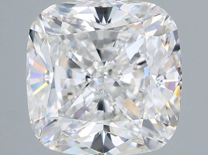 3ct Cushion F VS1 Lab Created Diamond