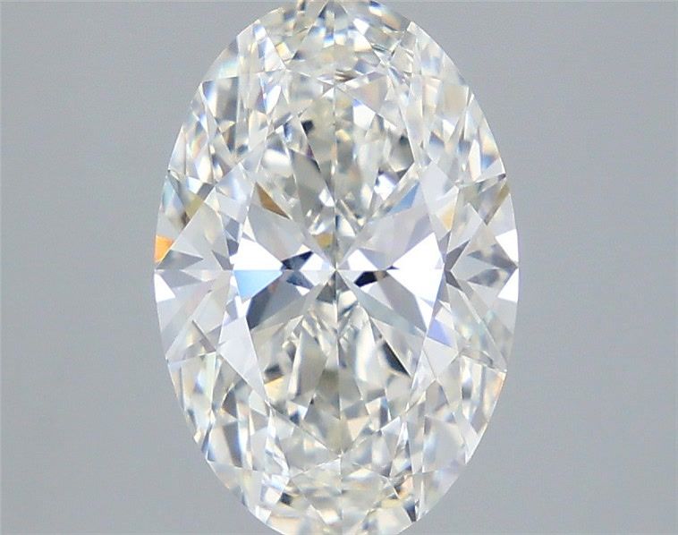 3.05ct Oval G VVS2 Lab Created Diamond