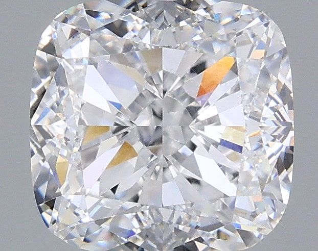 2.71ct Cushion D VVS2 Lab Created Diamond