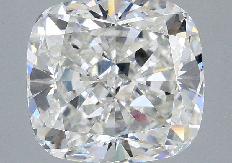 4.07ct Cushion F VVS2 Lab Created Diamond