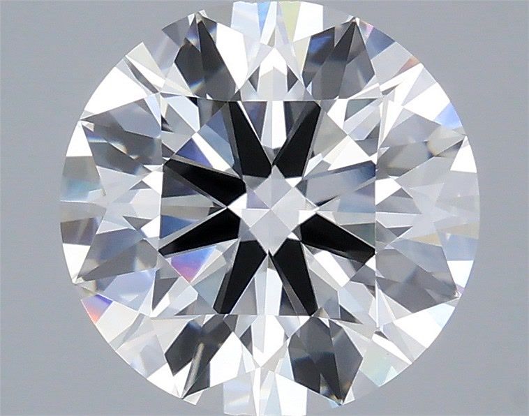4.01ct Round F VVS2 Lab Created Diamond