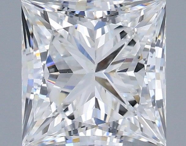 2.03ct Princess E VVS2 Lab Created Diamond