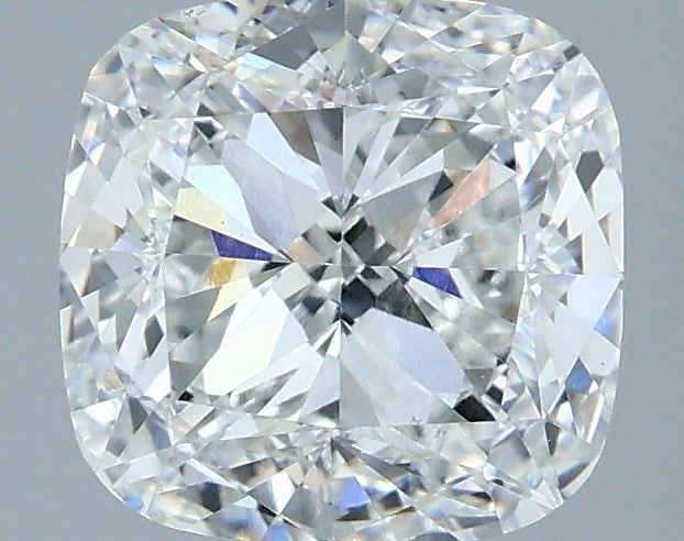 2.5ct Cushion D VS1 Lab Created Diamond