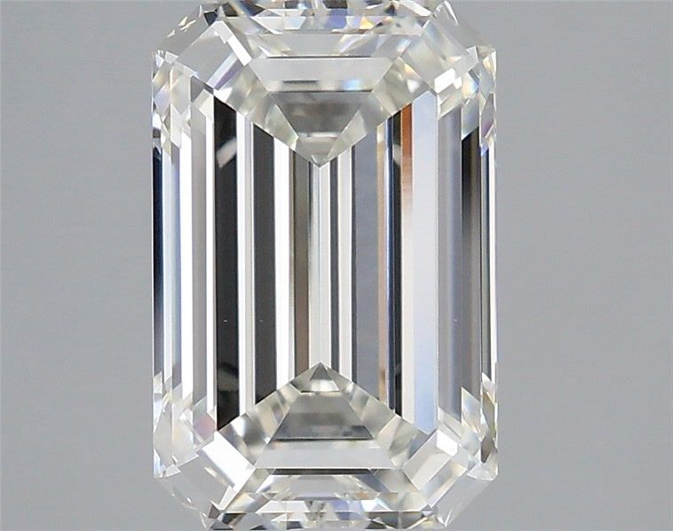 3.01ct Emerald G VVS2 Lab Created Diamond