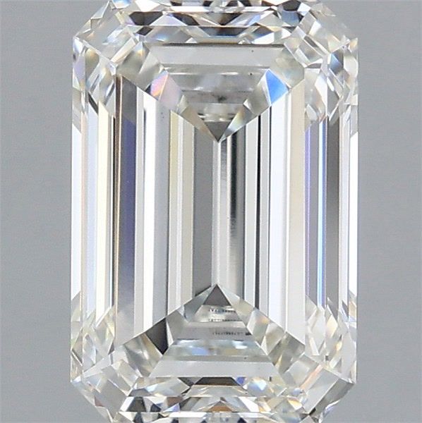 2.5ct Emerald G VS1 Lab Created Diamond