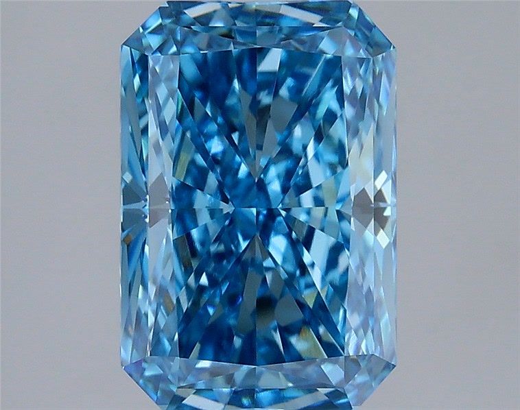 3.07ct Radiant VVS2 Lab Created Diamond