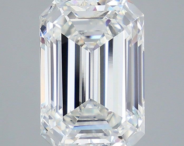 3.05ct Emerald F VVS2 Lab Created Diamond