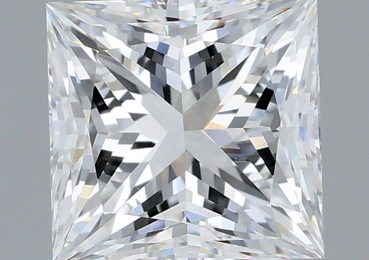 1.69ct Princess E VVS2 Lab Created Diamond