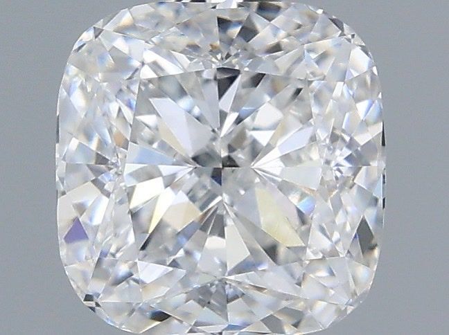1.01ct Cushion D VVS1 Lab Created Diamond