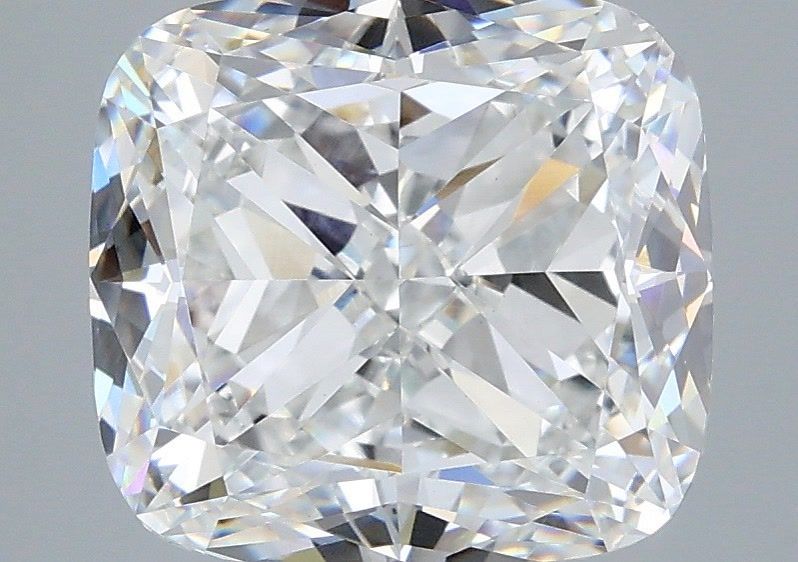 4.06ct Cushion D VVS2 Lab Created Diamond