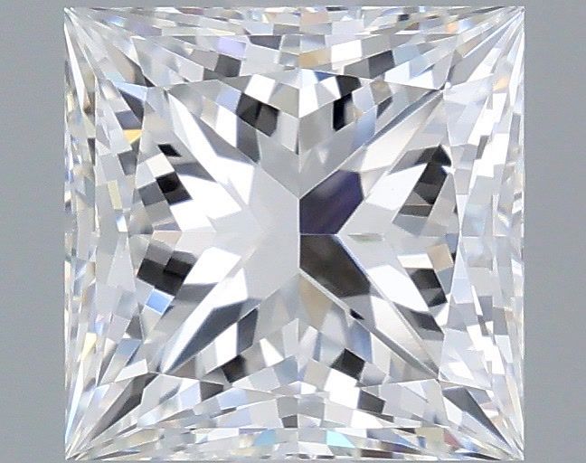 2.05ct Princess D VVS2 Lab Created Diamond