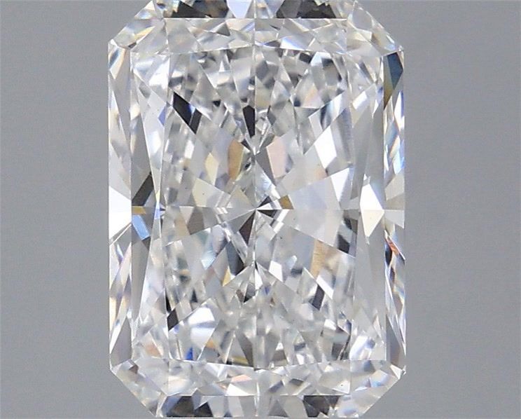 3.5ct Radiant D VVS2 Lab Created Diamond