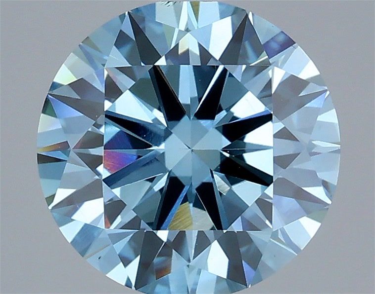 3ct Round VS1 Lab Created Diamond