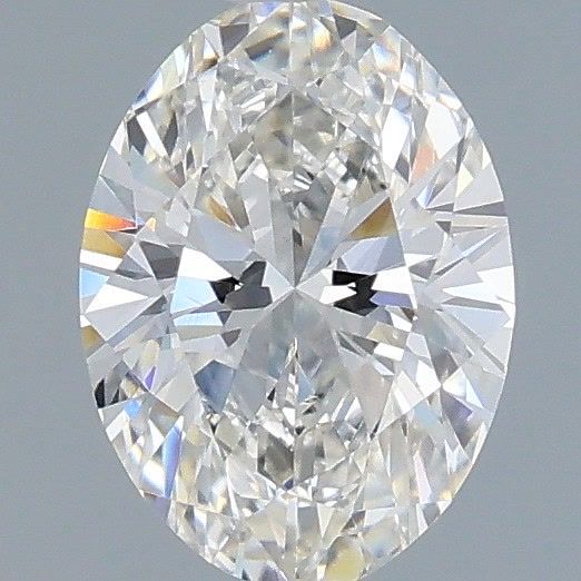 0.84ct Oval G VVS2 Lab Created Diamond