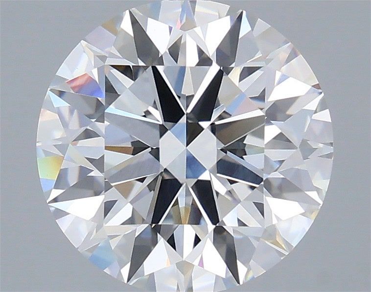 4.05ct Round F VVS2 Lab Created Diamond