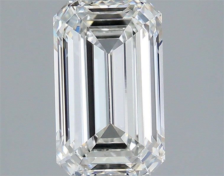 2.03ct Emerald G VVS2 Lab Created Diamond