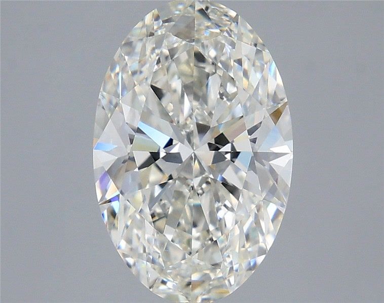 3.08ct Oval G VVS2 Lab Created Diamond