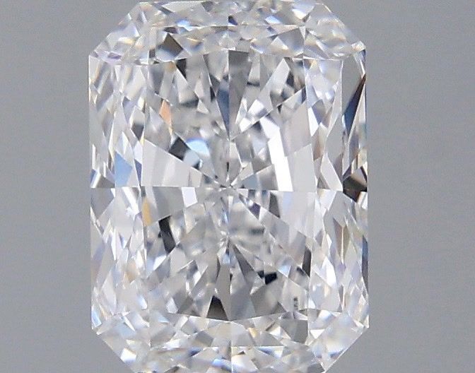 2.01ct Radiant D VVS2 Lab Created Diamond