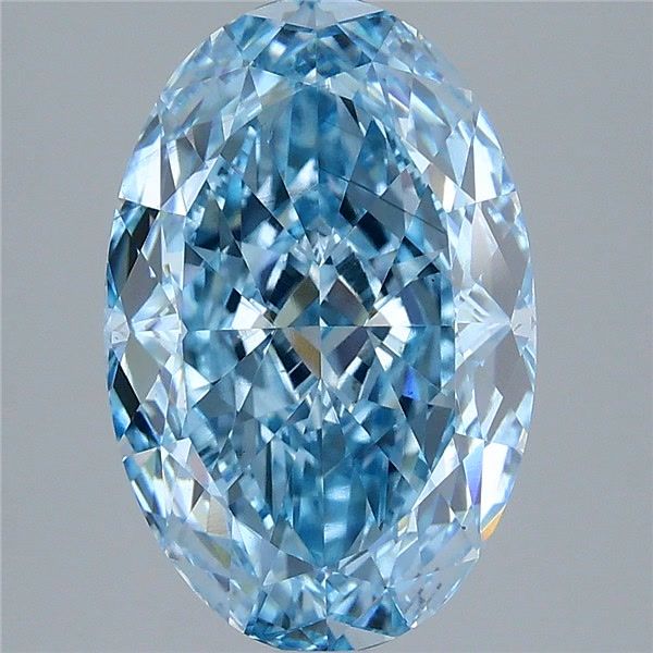 4.8ct Oval VS2 Lab Created Diamond