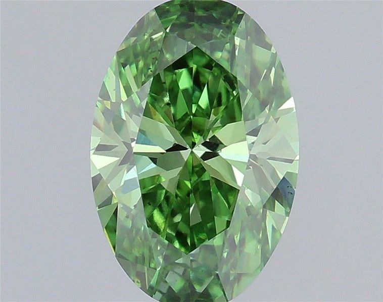 0.84ct Oval VS2 Lab Created Diamond