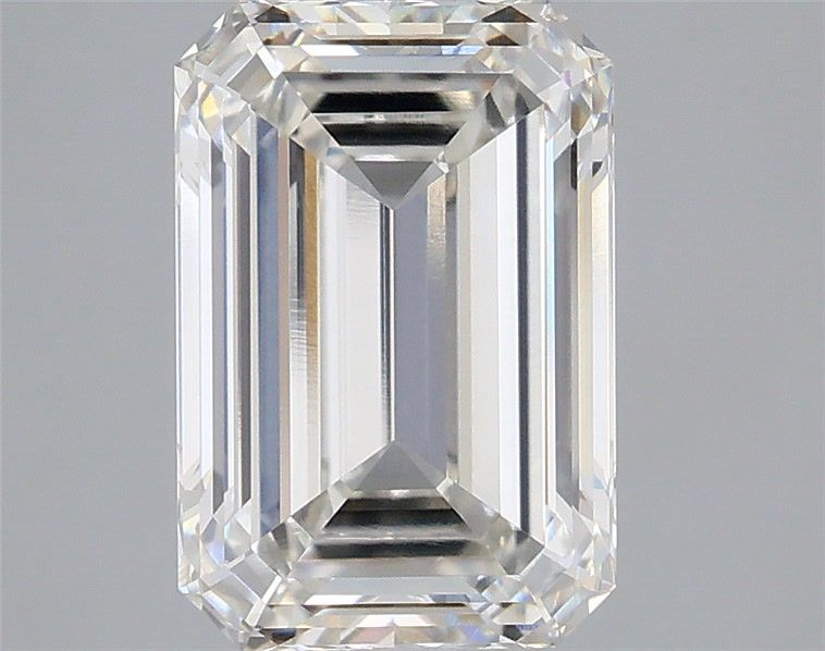 3.01ct Emerald G VVS2 Lab Created Diamond