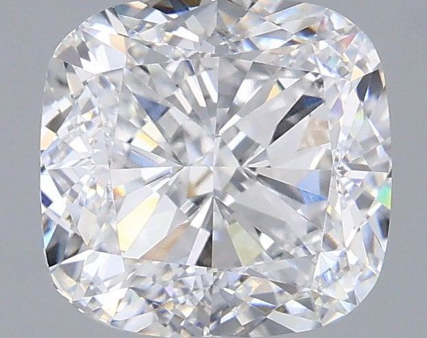 2.54ct Cushion D VVS2 Lab Created Diamond