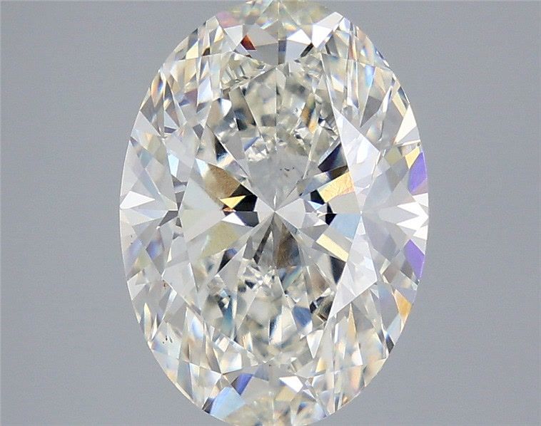 5.02ct Oval H VVS2 Lab Created Diamond