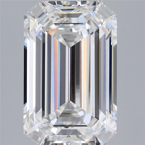 4.05ct Emerald E VS1 Lab Created Diamond