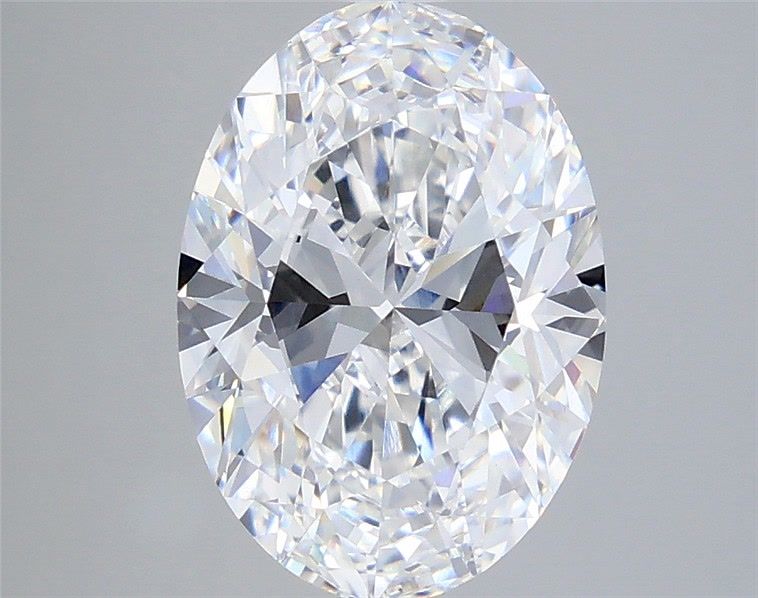4.01ct Oval E VVS2 Lab Created Diamond