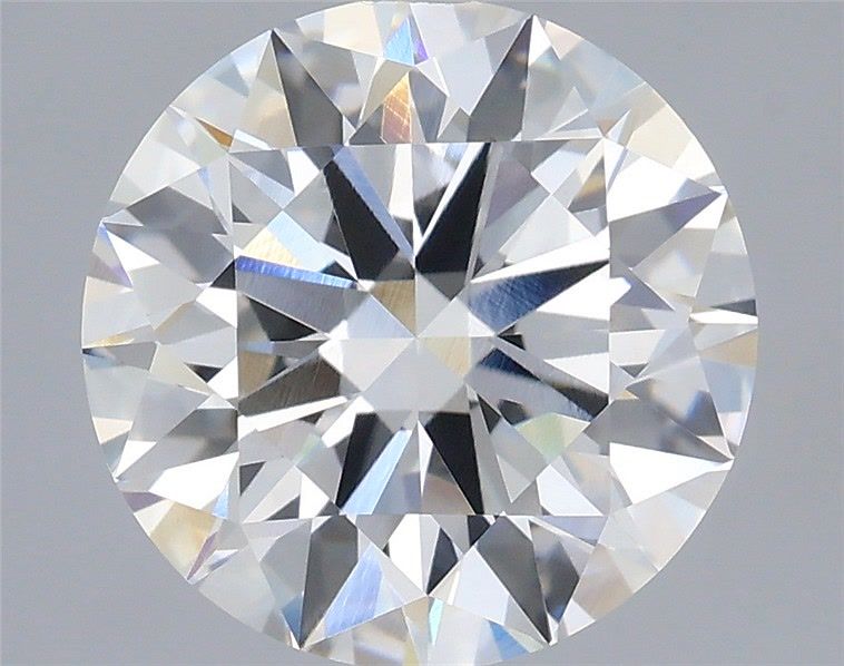 3.05ct Round F VVS2 Lab Created Diamond