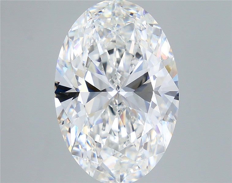 8.02ct Oval E VVS2 Lab Created Diamond