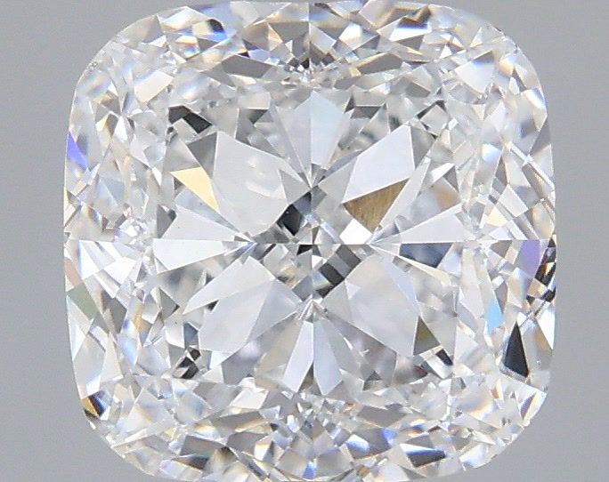 3.04ct Cushion D VVS2 Lab Created Diamond