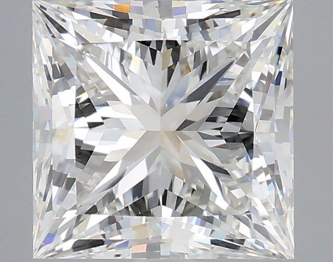 3.02ct Princess F VVS2 Lab Created Diamond