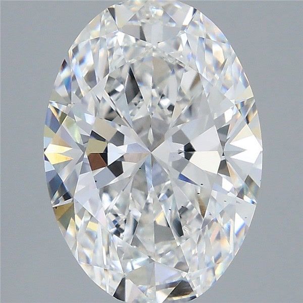 4.53ct Oval E VS2 Lab Created Diamond