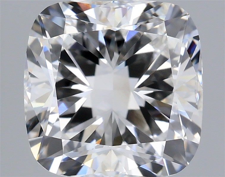 2.55ct Cushion D VVS2 Lab Created Diamond