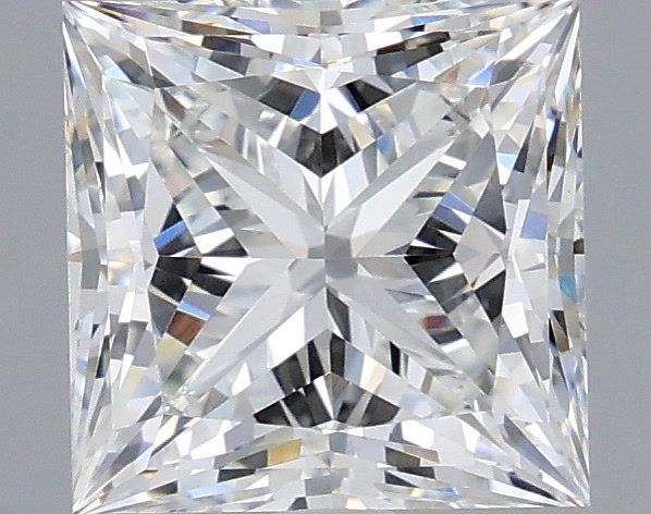 2.57ct Princess E VVS2 Lab Created Diamond